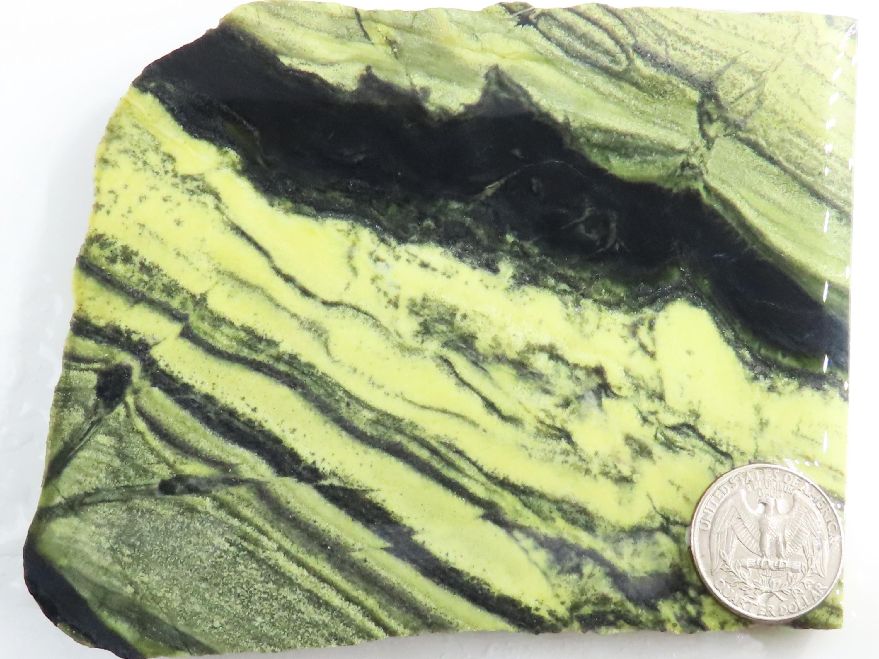 Large Ricolite Serpentine Lapidary Slab - Etsy