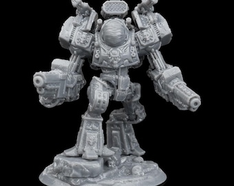 Figura de resina modular de Orin el Coloso de Hierro (32 mm y 75 mm) para mesa