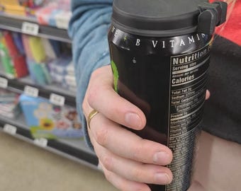 Drink Cover – Snap-On Flip Top Can Lid, Bug & Spill Proof