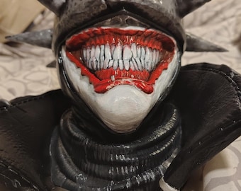 Caja de escondite de villano pintada a mano / Decoración de caballero gótico impresa en 3D