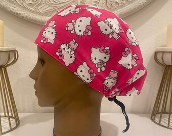 Hello Kitty Scrub Hats - Etsy Canada