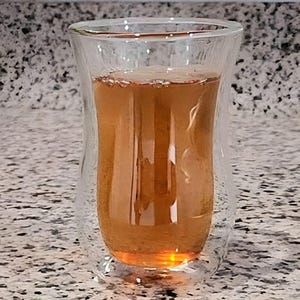 Double Walled Hourglass Tea Coffee Glass Cup Turkish Tulip Glasses Tea Glass coffee mug 7 oz Glass Istikan Arabic Glassware Set Brand New