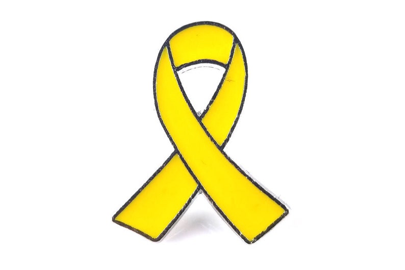 Yellow Ribbon Pin | Bring them home | Free the hostages from Gaza