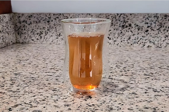 Double Walled Hourglass Tea Coffee Glass Cup Turkish Tulip Glasses Tea Glass coffee mug 7 oz Glass Istikan Arabic Glassware Set Brand New