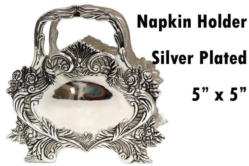 DelicateJules Napkin Holder and Decorative Plate - Thumbnail 3