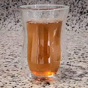 Double Walled Hourglass Tea Coffee Glass Cup Turkish Tulip Glasses Tea Glass coffee mug 7 oz Glass Istikan Arabic Glassware Set Brand New image 11