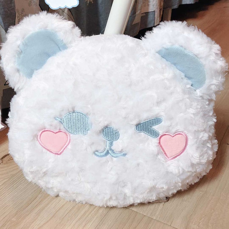 diamond teddy bear purse