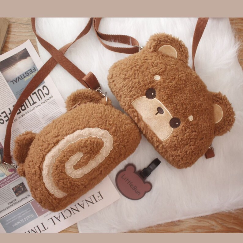 diamond teddy bear purse
