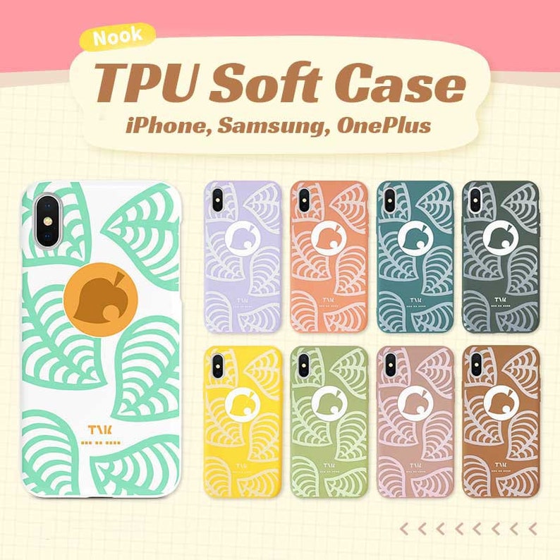 Animal Crossing Nook Phone Case Nook Inc ACNH iPhone Case Leaf Etsy