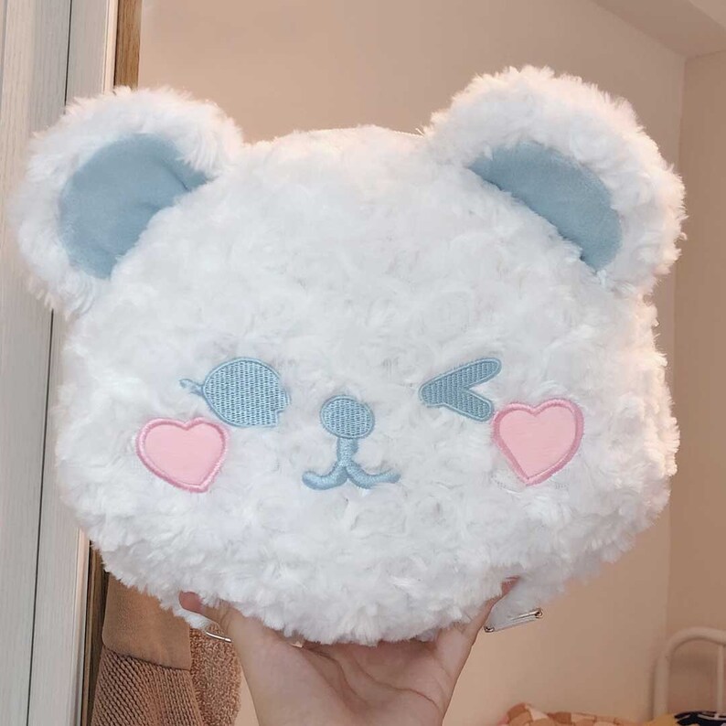 Bear Purse Cute Animal Purse Teddy Bear Gift Crossbody Small Etsy