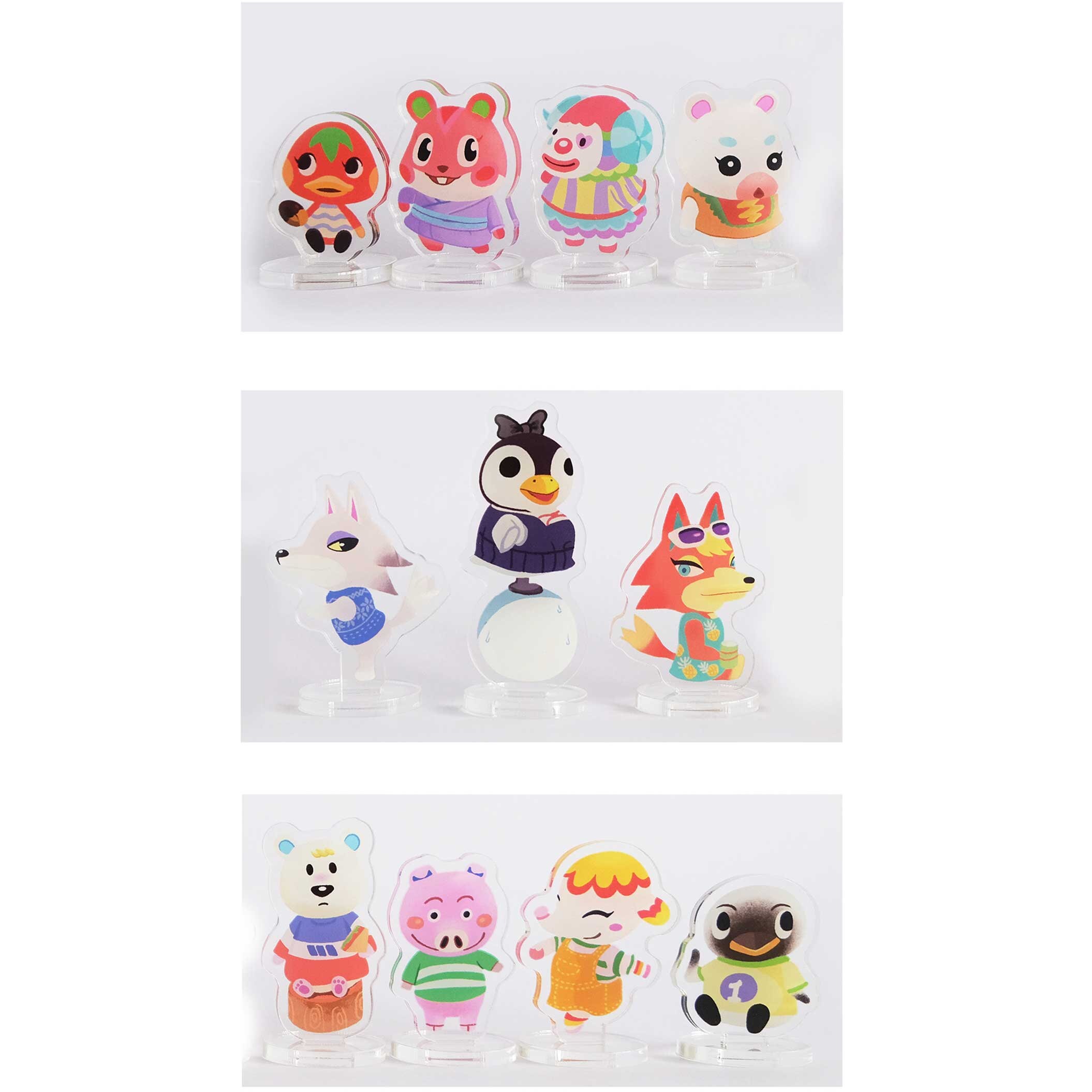 Animal Crossing Acrylic Stand ACNH Standee Cute Animal Etsy