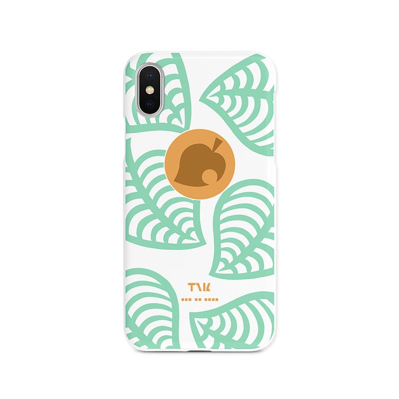 Animal Crossing Nook Phone Case Nook Inc ACNH iPhone Case Leaf Etsy