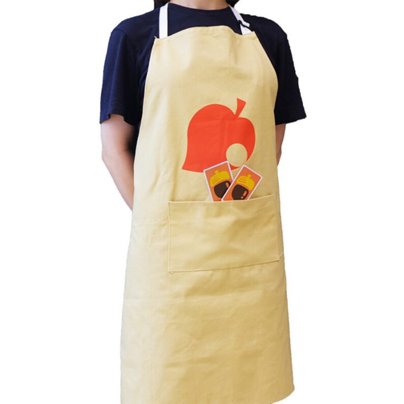 Animal Crossing Apron Canvas ACNH Apron Timmy y Tommy Nook Etsy