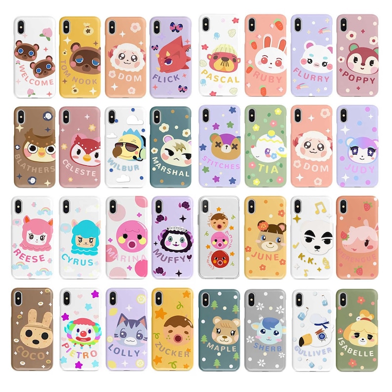 Animal Crossing Phone Case ACNH iPhone Case Samsung Phone Case Etsy