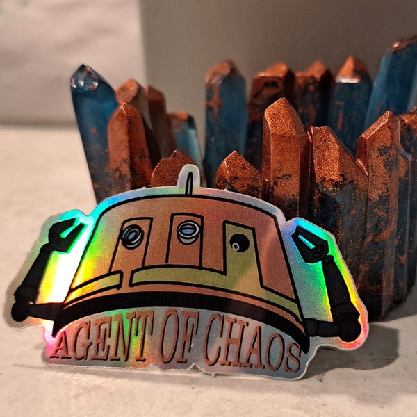 Agent Of Chaos - Chopper Droid Holographic Sticker