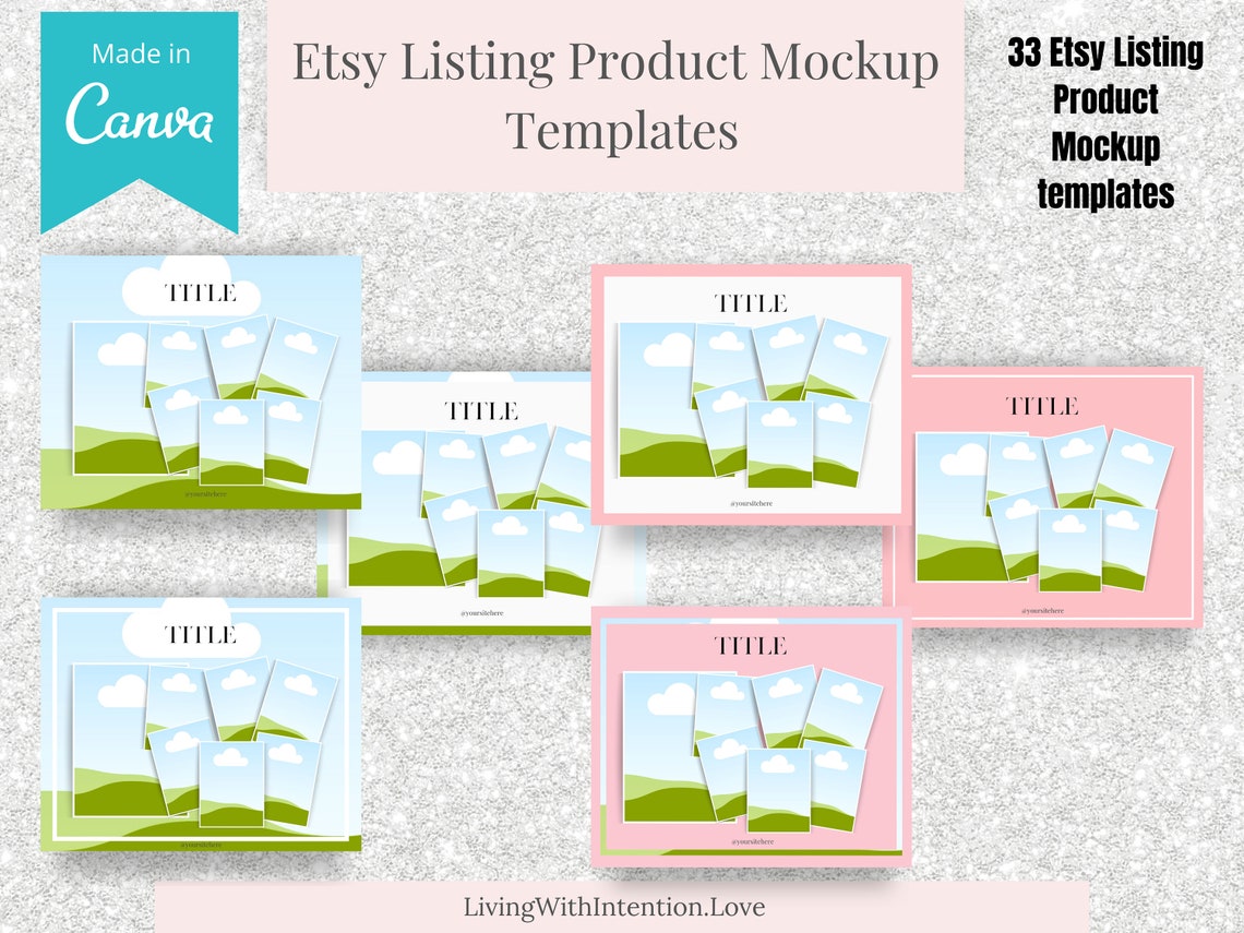 Etsy Listing Mockup Templates Worksheet Mockup for Etsy - Etsy UK