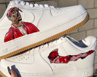 Tupac Nike Sneaker | Etsy