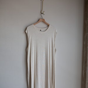 Moroccan Linen Blend Cap Sleeve Dress