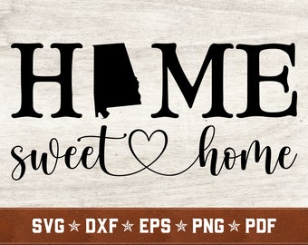 Free Free 285 Home Alabama Svg SVG PNG EPS DXF File