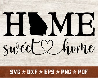 Download Georgia Home Svg Etsy