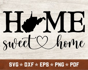 Free Free 202 West Virginia Home Svg SVG PNG EPS DXF File