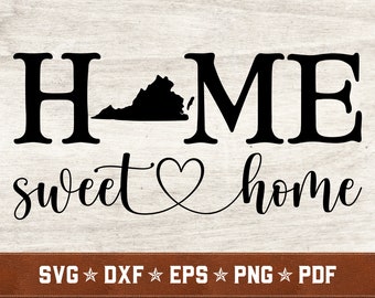 Download Virginia Home Svg Etsy
