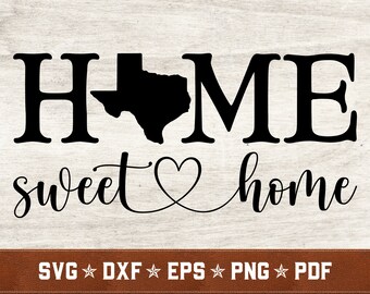 Download Texas Home Svg Etsy