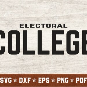 Kiescollege SVG | Campagne svg Stemmen svg Verkiezing svg dxf eps png pdf vector cut bestanden | Direct downloaden | Commercieel gebruik