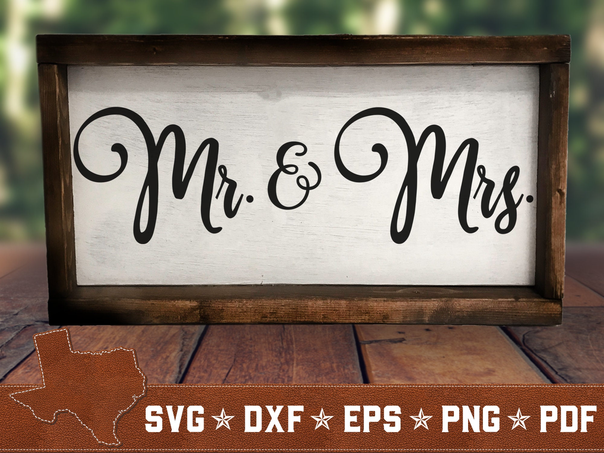 Mr. and Mrs. SVG Bundle Wedding Svg Couple Svg Dxf Eps Png - Etsy