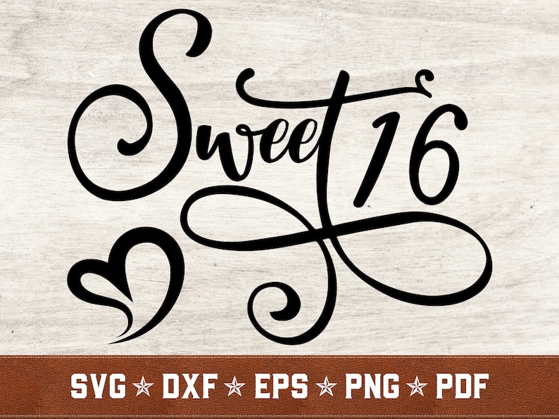 Free Free 82 Free Sweet 16 Svg SVG PNG EPS DXF File