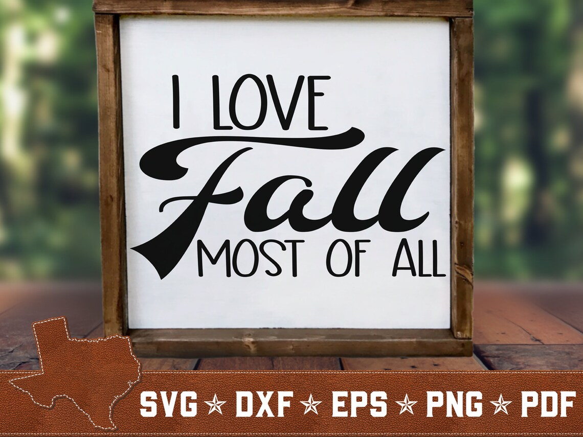 Download I Love Fall SVG Fall svg Thanksgiving svg dxf eps png pdf ...