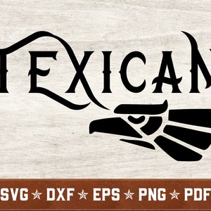 Texican SVG | Texas svg TX SVG dxf eps png pdf vector cut files for Cricut & Silhouette | Instant Download | Commercial Use