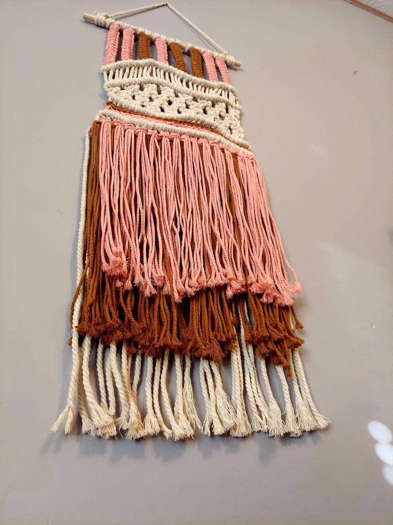 Macrame Wall Hanging Macraweave Macrame Weaving Macrame Wall Tapestry Boho Decor Macrame Decor