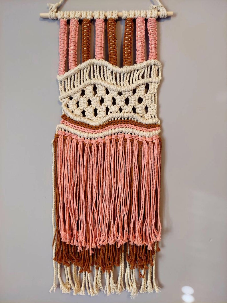 Macrame Wall Hanging Macraweave Macrame Weaving Macrame Wall Tapestry Boho Decor Macrame Decor
