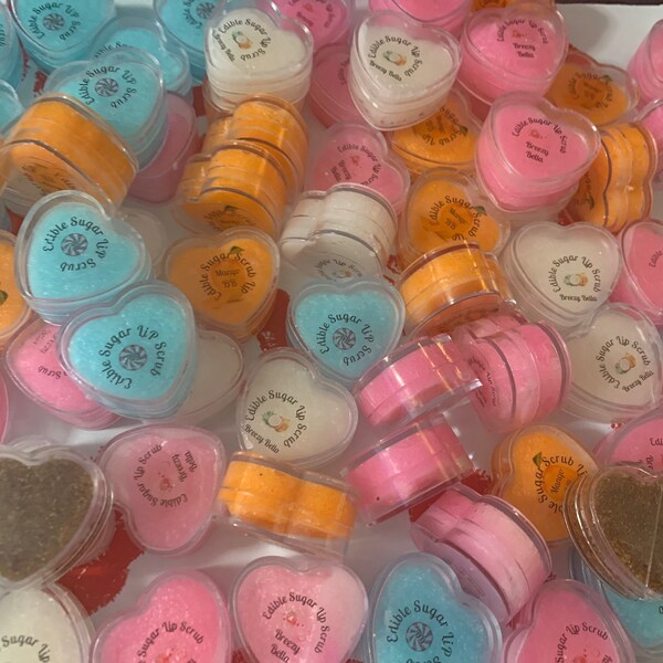 Lip Scrub Containers Etsy