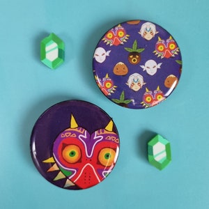 Majora's Mask Phone Grip - Phone Accesory - The Legend of Zelda - Majoras - Link - Phone holder - gorons - Zelda - Videogames Phone Stand