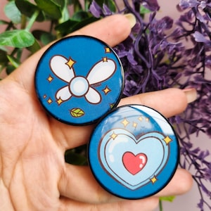 Heart Container Phone Holder  - Legend of Zelda Phone Stand  - videogames - kawaii phone accesory link phone grip - zelda merch