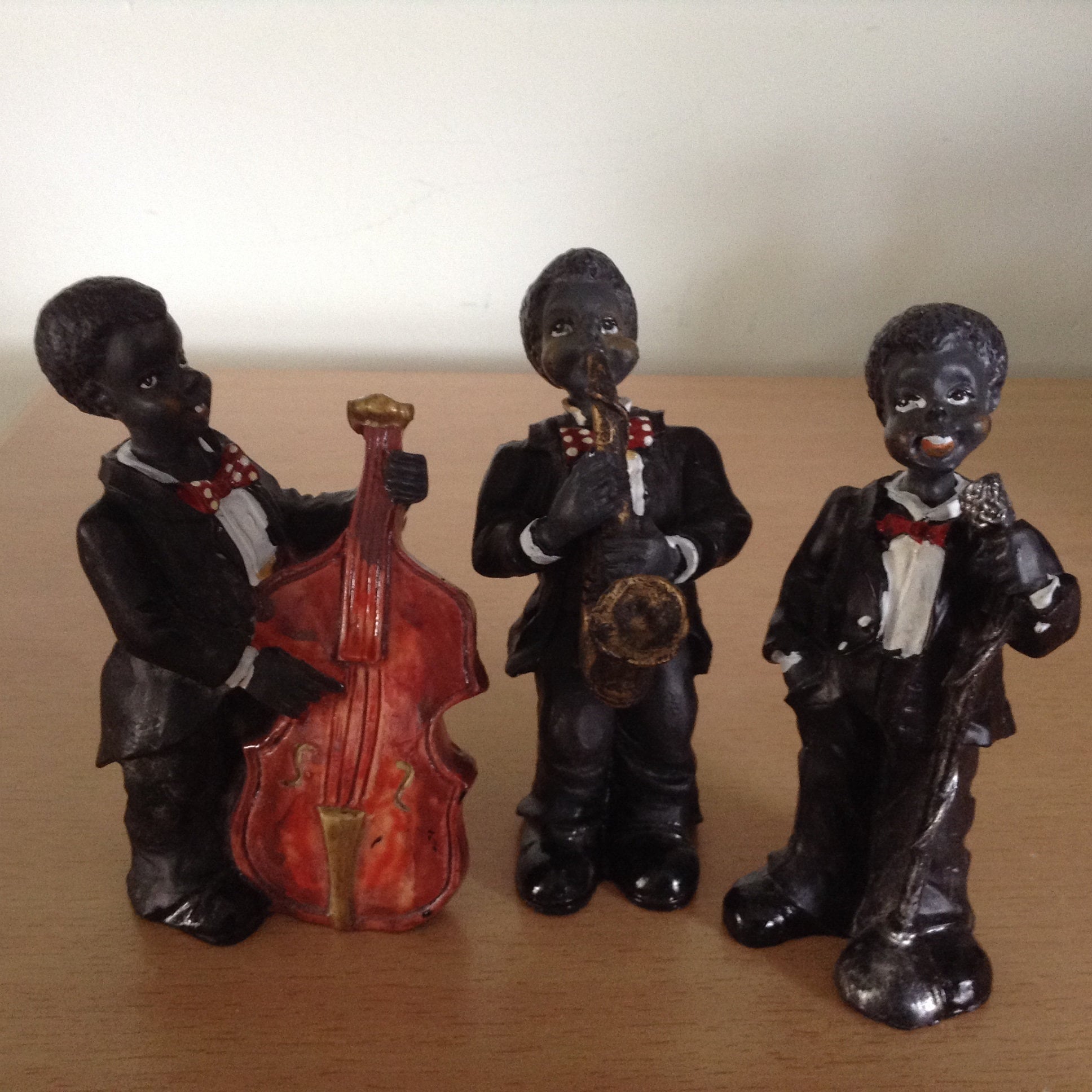 Black jazz band figurines - Etsy 日本