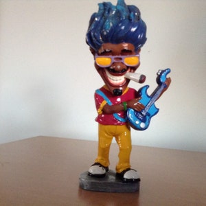 完売　入手困難　BOB MARLEY生誕 80年周年 記念フィギュア　正規品 Bob Marley, Reggae, Handmade figurine, Musician, Guitarist