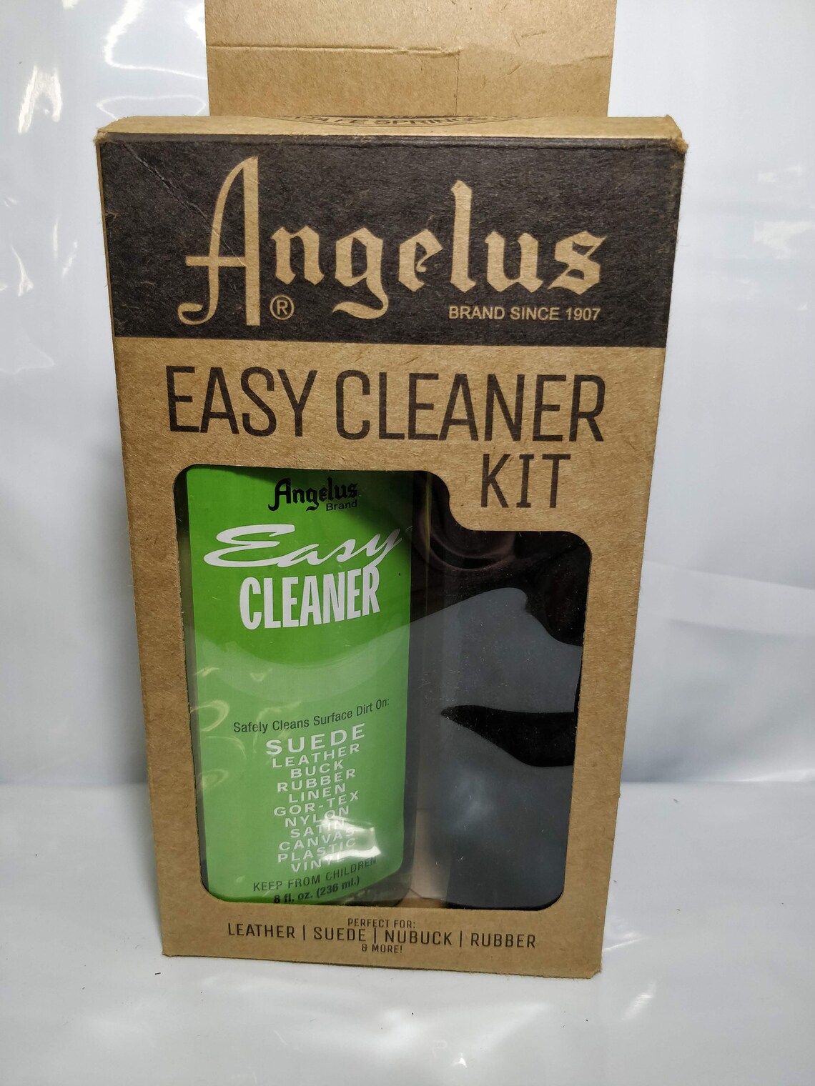 Angelus Easy Cleaner Kit Cleans Suede Leather Canvas Etsy