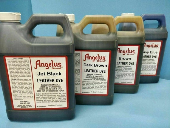 angelus blue leather dye