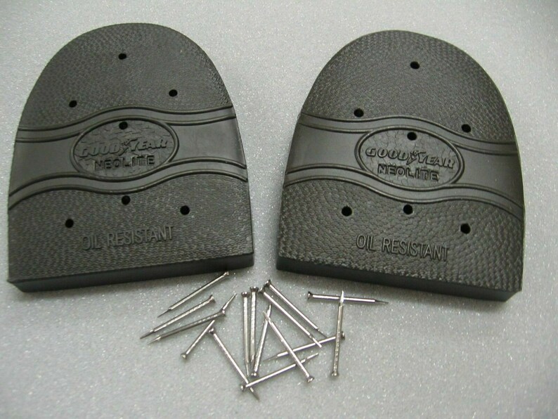 Goodyear Cowboy Boot Repair Rubber Oil Resistant Heels With Etsy