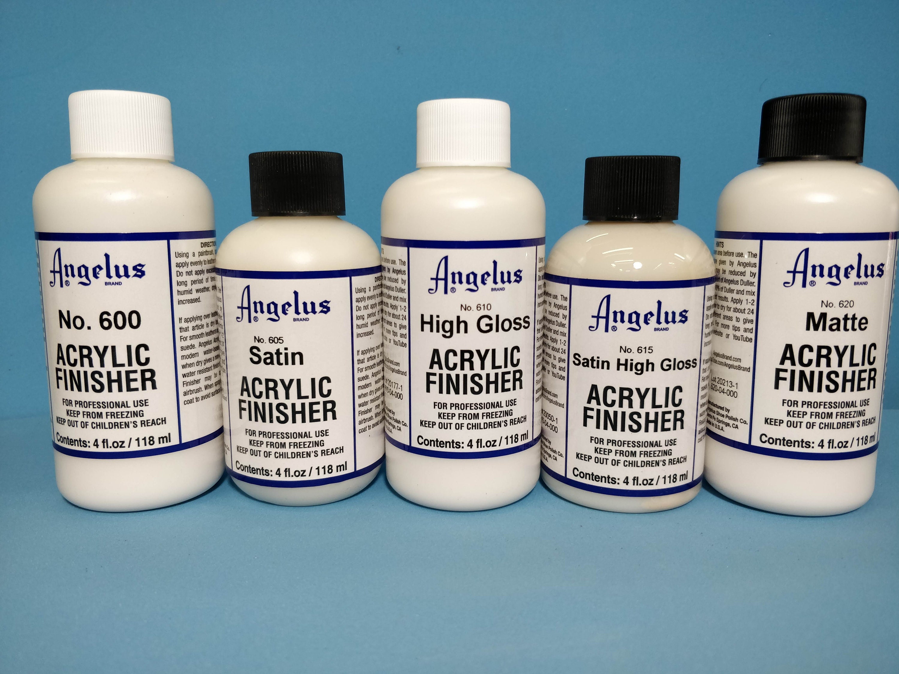 Acrylic Finisher, Angelus Brand Shoe Care Products