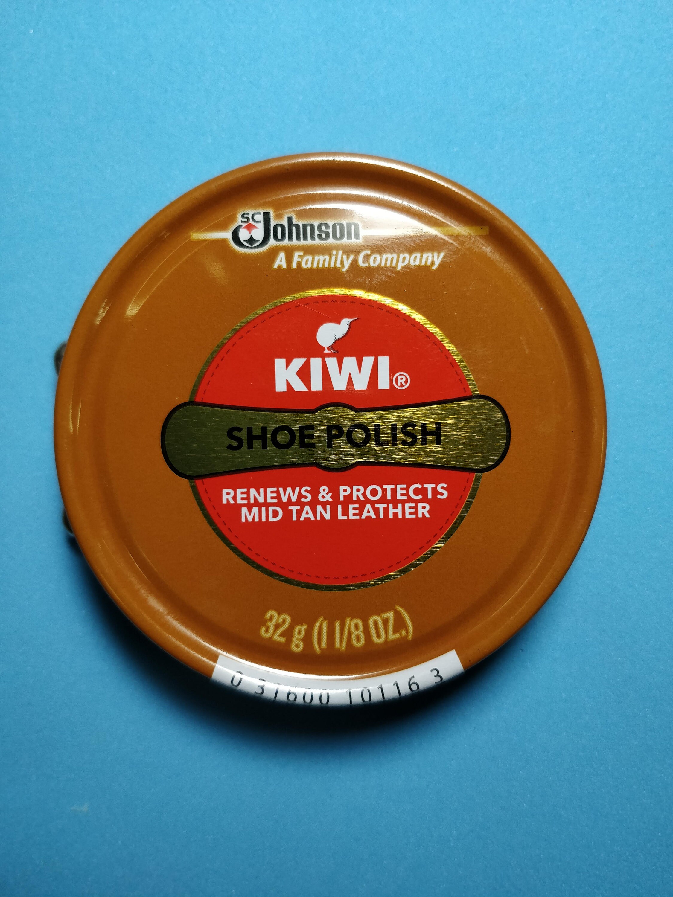 Kiwi Shoe Polish, Tan - 32 g