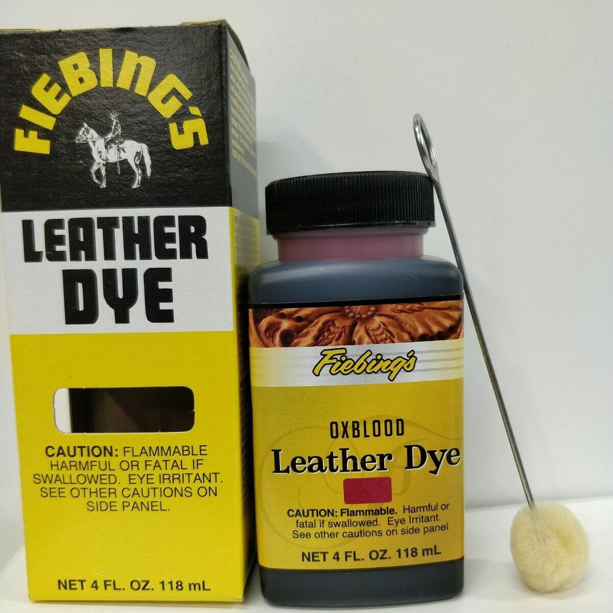 Fiebing's Leather Dye Multiple Colors 4 Oz 