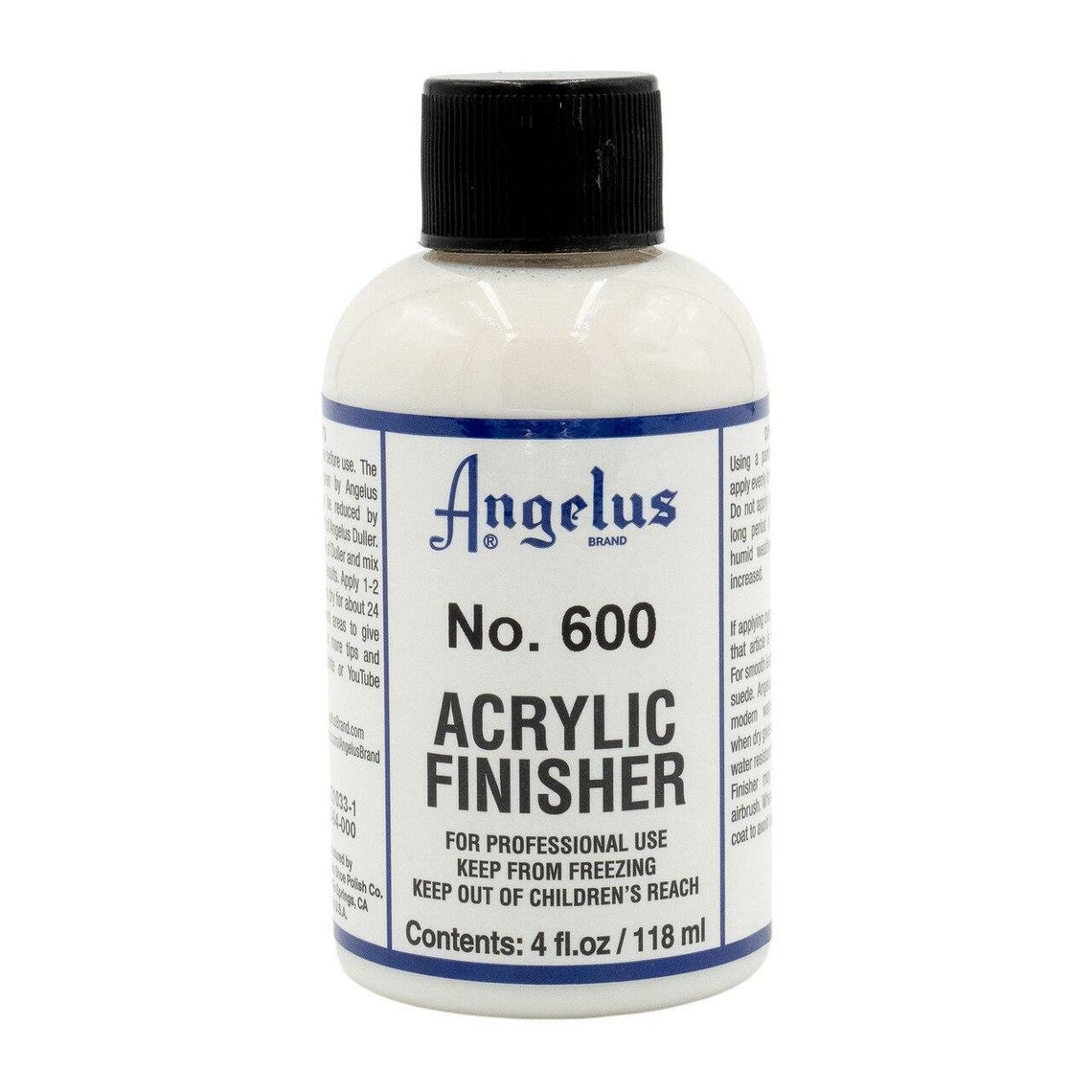 Angelus Acrylic Finisher No. 600 4 oz | Etsy