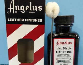 Angelus Leather Paint Flat Black