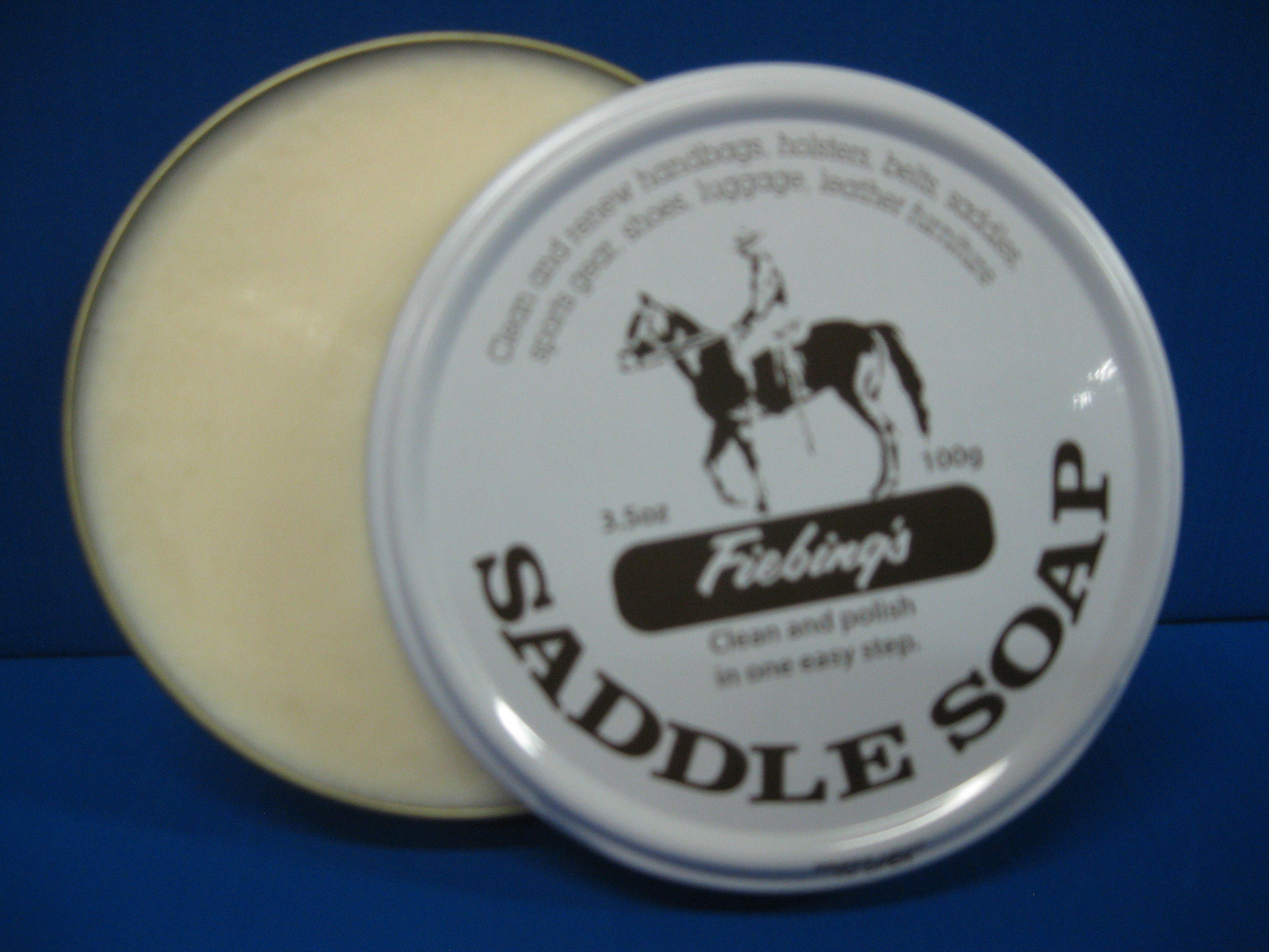 Fiebing's Saddle Soap Leather Cleaner WHITE 3.5oz FREE SHIP Etsy