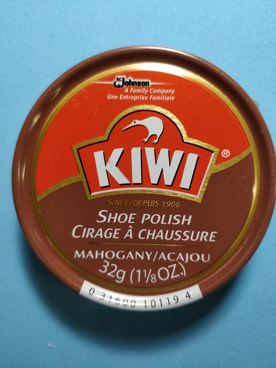 KIWI Paste Polish, Brown - 1-1/8 oz tin