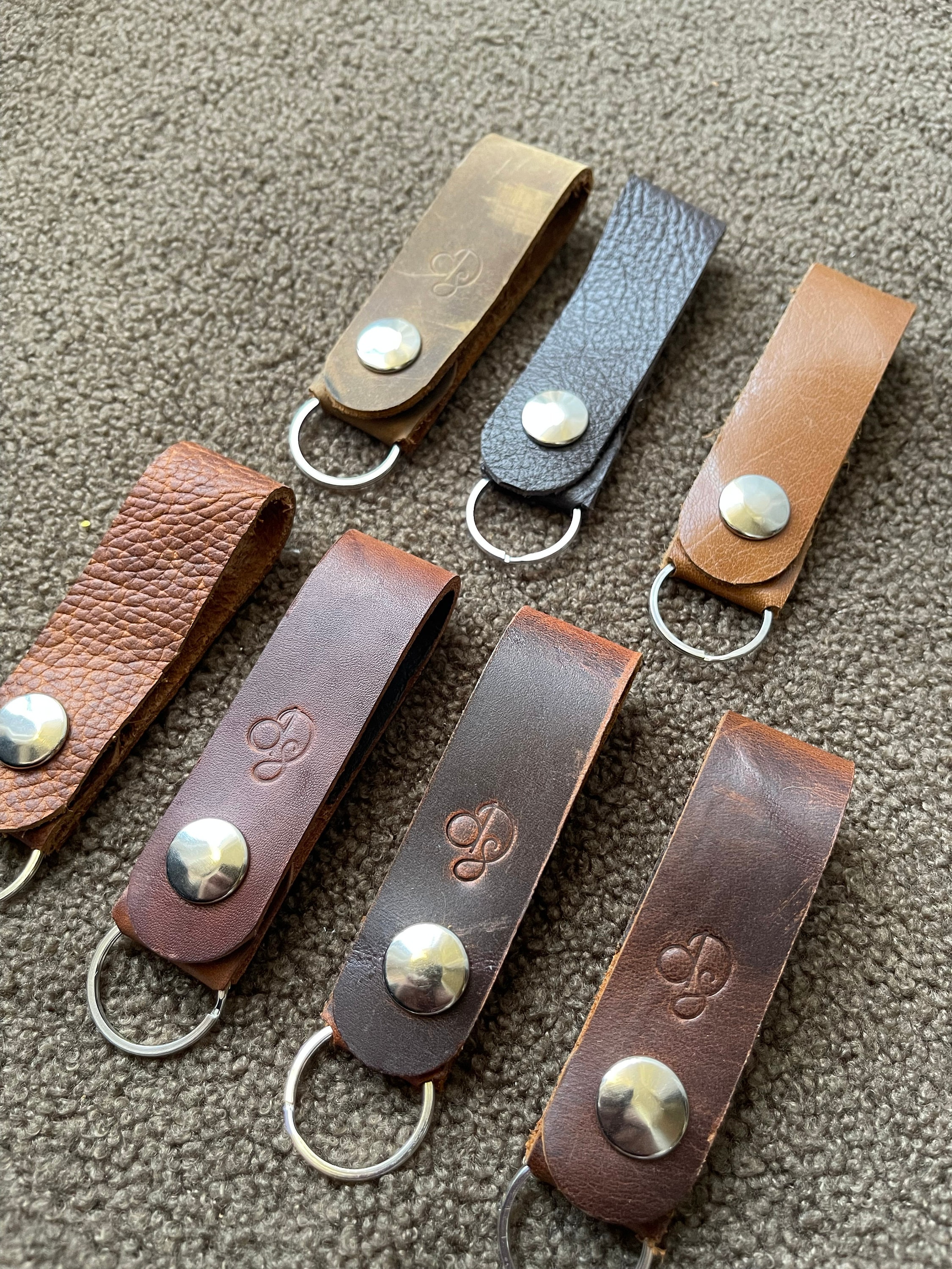 Upcycled Extra Long Louis Vuitton Leather Key Chain – N.Kluger Designs